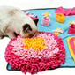 Pet Snuffle Mat for Dogs & Cats, Slow Feeding Sniffing Training Blanket, Foraging Enrichment Toy