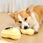 Rubber Vinyl Squeaky Dog Chew Toys for Small Dogs, Teeth Cleaning Boredom Relief Pet Accessories