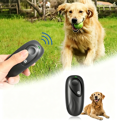 Handheld Ultrasonic Dog Training Device | Anti Barking Trainer for Dogs