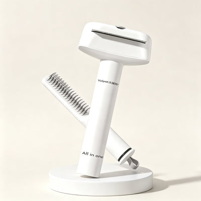 3-in-1 Pet Dematting Comb, Dog Cat Detangling Brush for Mats and Tangles, Undercoat Rake
