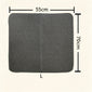 Double Layer Cat Litter Mat, EVA Waterproof Litter Trapping Mat, Non-Slip Kitty Litter Catcher for Floor
