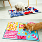 Pet Snuffle Mat for Dogs & Cats, Slow Feeding Sniffing Training Blanket, Foraging Enrichment Toy