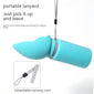 Foldable Portable Pet Water Bottle, BPA‑Free Food‑Grade Silicone Leak‑Proof Travel Drinking Cup for Dogs & Cats, Outdoor Walking Water Dispenser