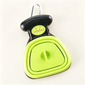 Foldable Dog Pooper Scooper with 1 Roll Compostable Waste Bags, Portable Pet Waste Cleaner for Dog Walking