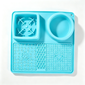 Silicone Multifunctional Pet Slow Feeder Bowl & Licking Mat for Dogs & Cats