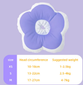 Soft Cat Recovery Collar, Flower-Shaped Adjustable Elizabethan Cone for After Surgery and Wound Healing