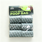 Foldable Dog Pooper Scooper with 1 Roll Compostable Waste Bags, Portable Pet Waste Cleaner for Dog Walking